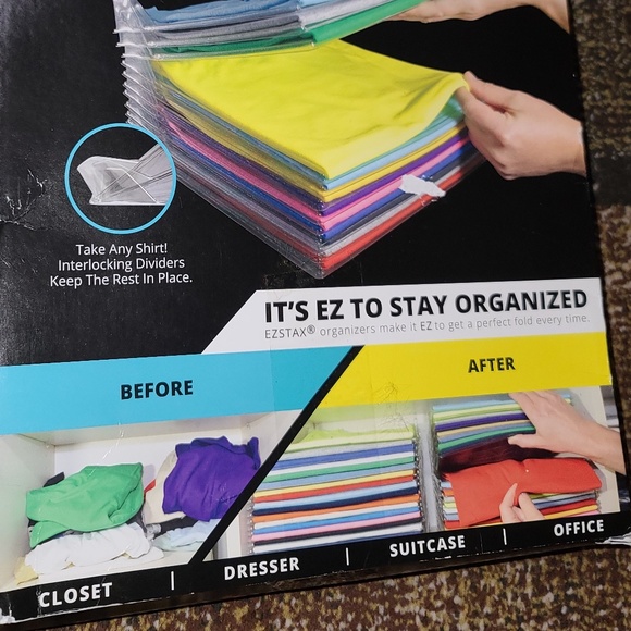 EZSTAX T-Shirt Organizing System - Picture 3 of 3